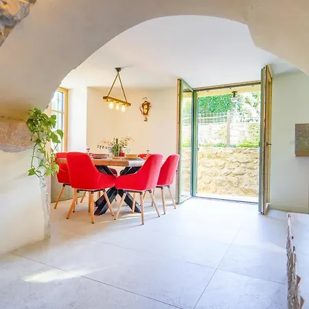 Villa Nika - Rustic Stone House With Heated Pool * Rasopasno