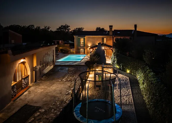 Nika - Rustic Stone House With Heated Pool