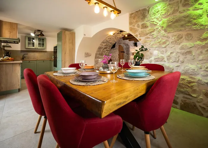 Nika - Rustic Stone House With Heated Pool *