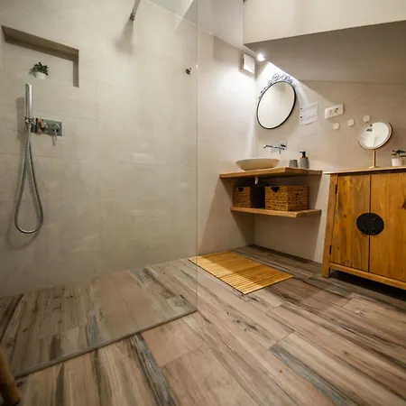 Villa Nika - Rustic Stone House With Heated Pool Villa