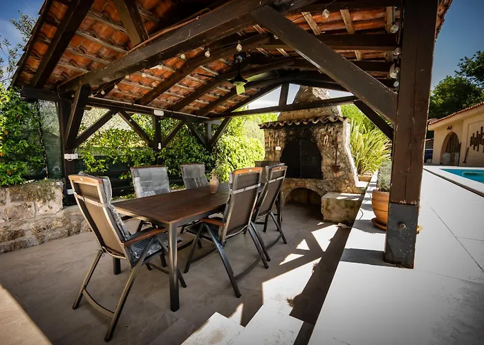 Nika - Rustic Stone House With Heated Pool Villa