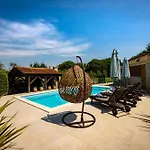 Villa Nika - Rustic Stone House With Heated Pool